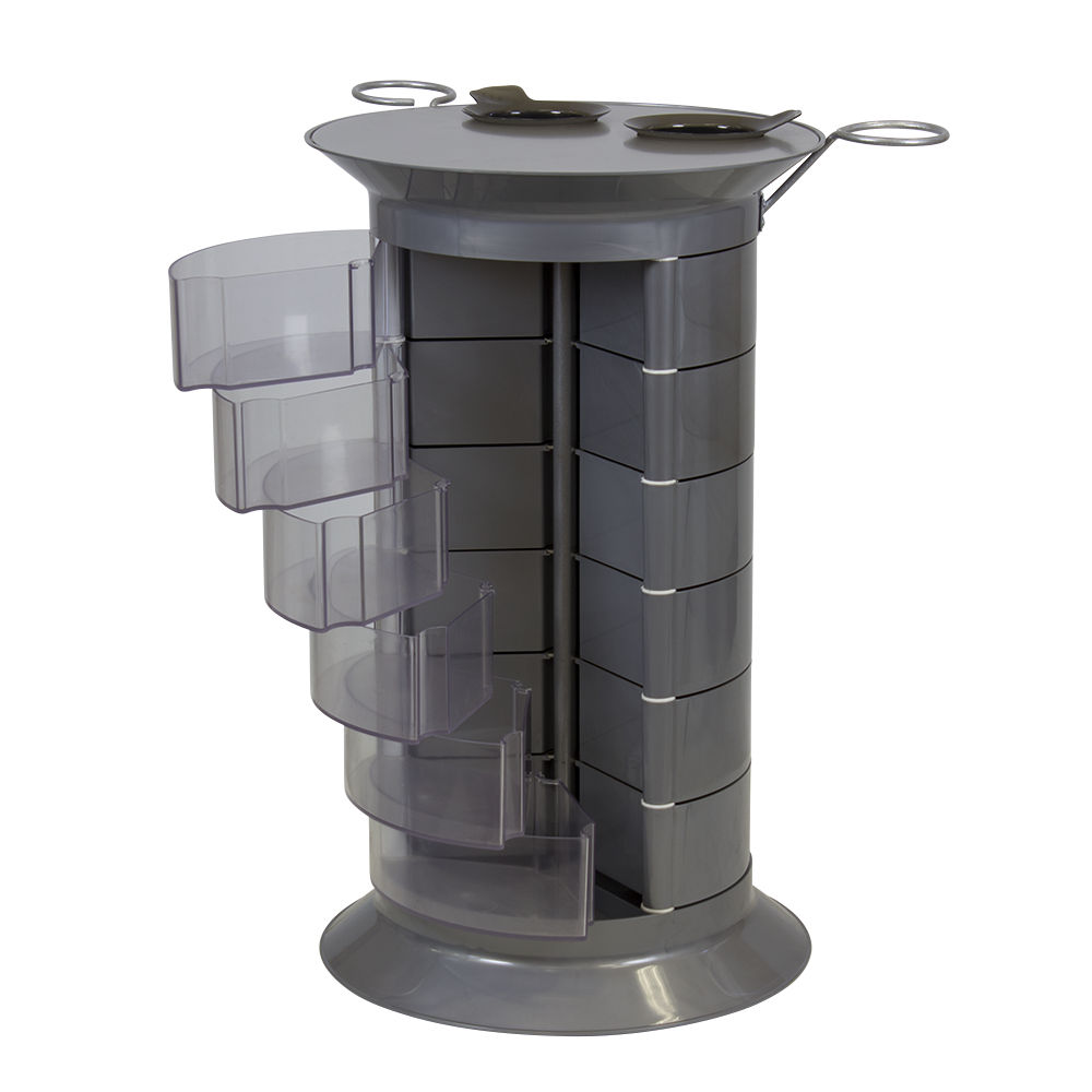 Парикмахерская тележка GiroCo Doble Plus, серый