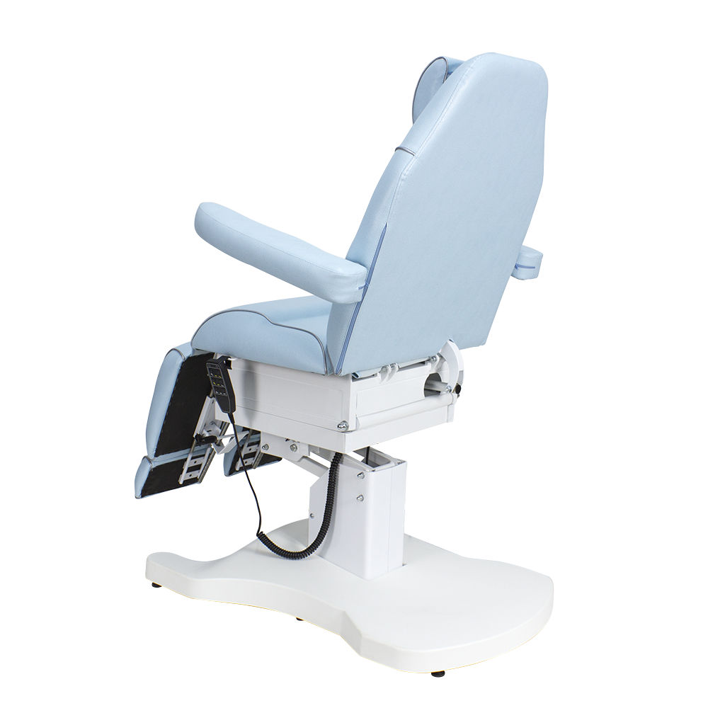 Педикюрное кресло Шарм-03 (Элегия-3В), 3 мотора, Голубой