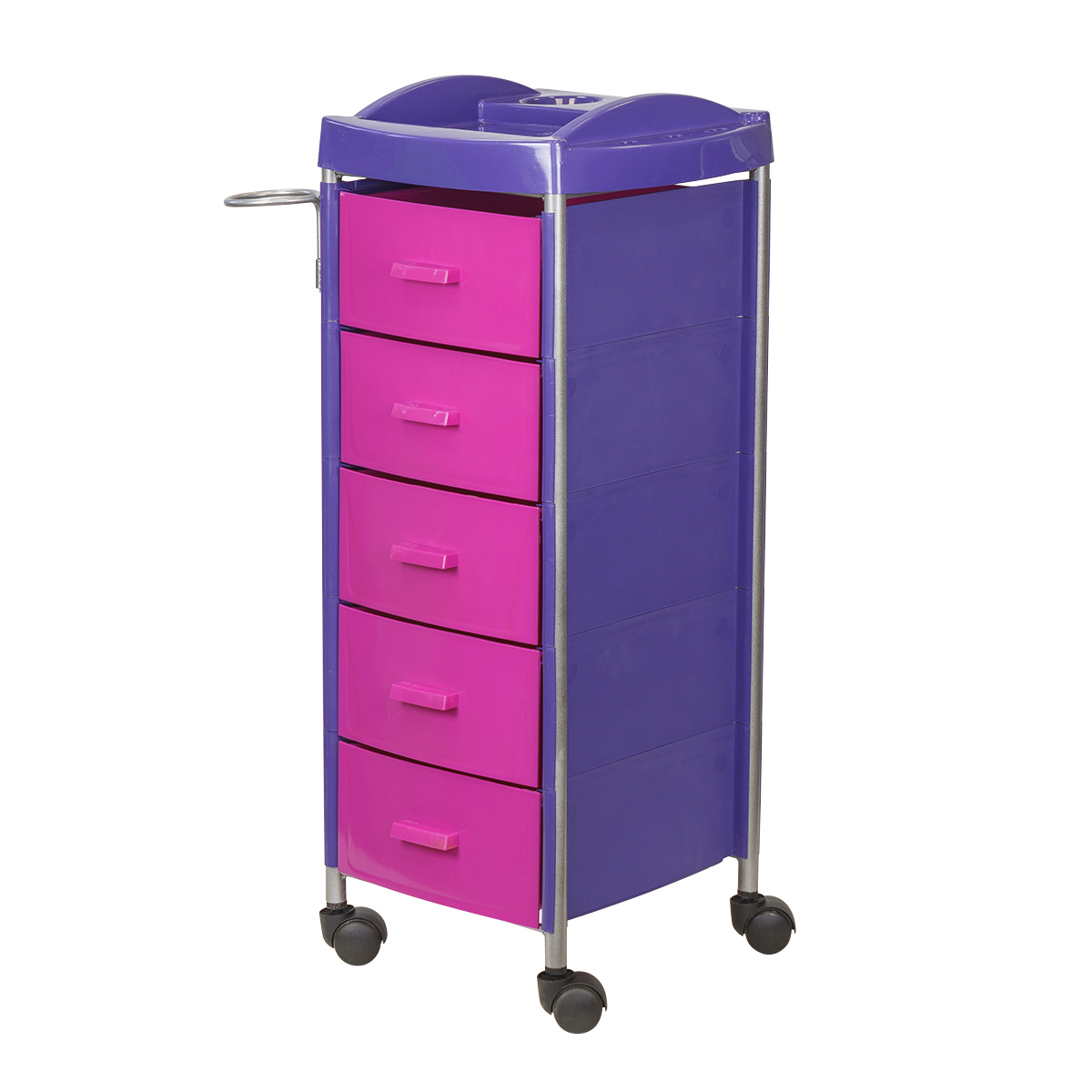 Тележка парикмахерская Глорис-03, черный