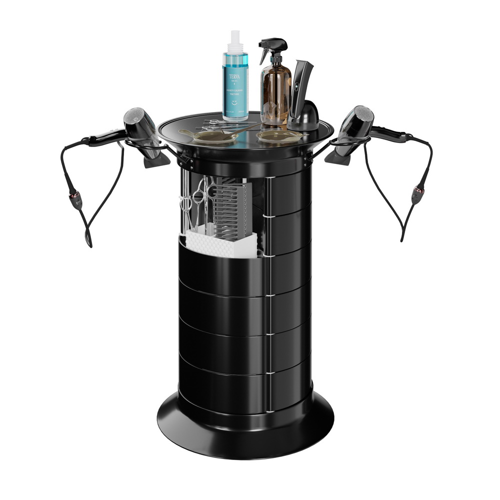 Парикмахерская тележка GiroCo Ofelia, черный