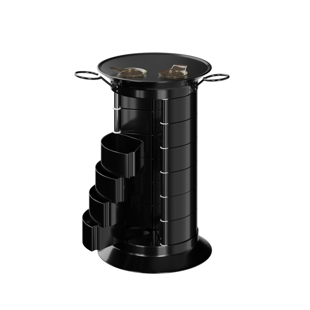 Парикмахерская тележка GiroCo Ofelia, черный