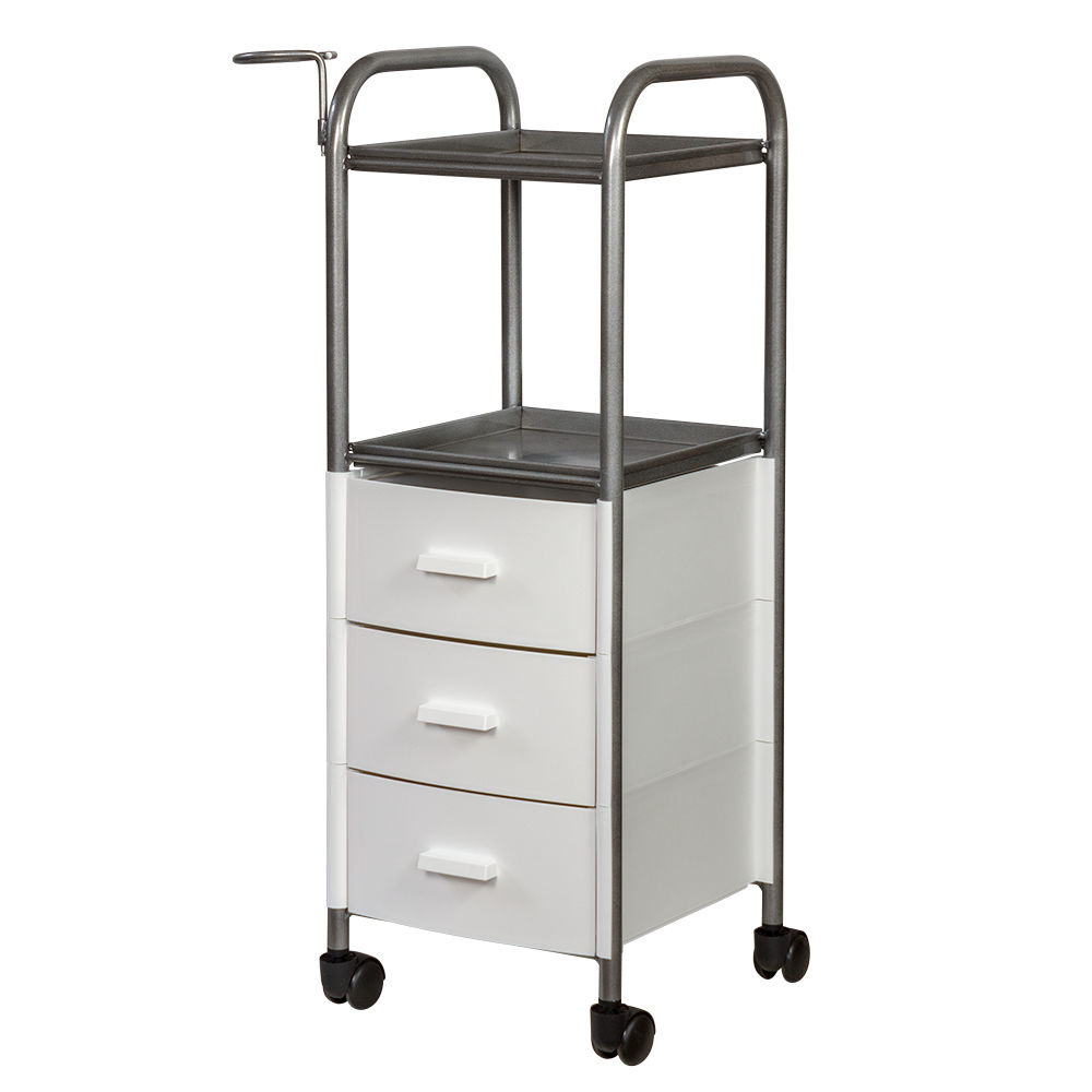 Тележка парикмахерская Глорис-09, белый