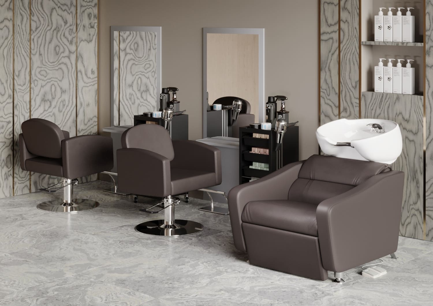 Электрическая мойка-реклайнер Лаура