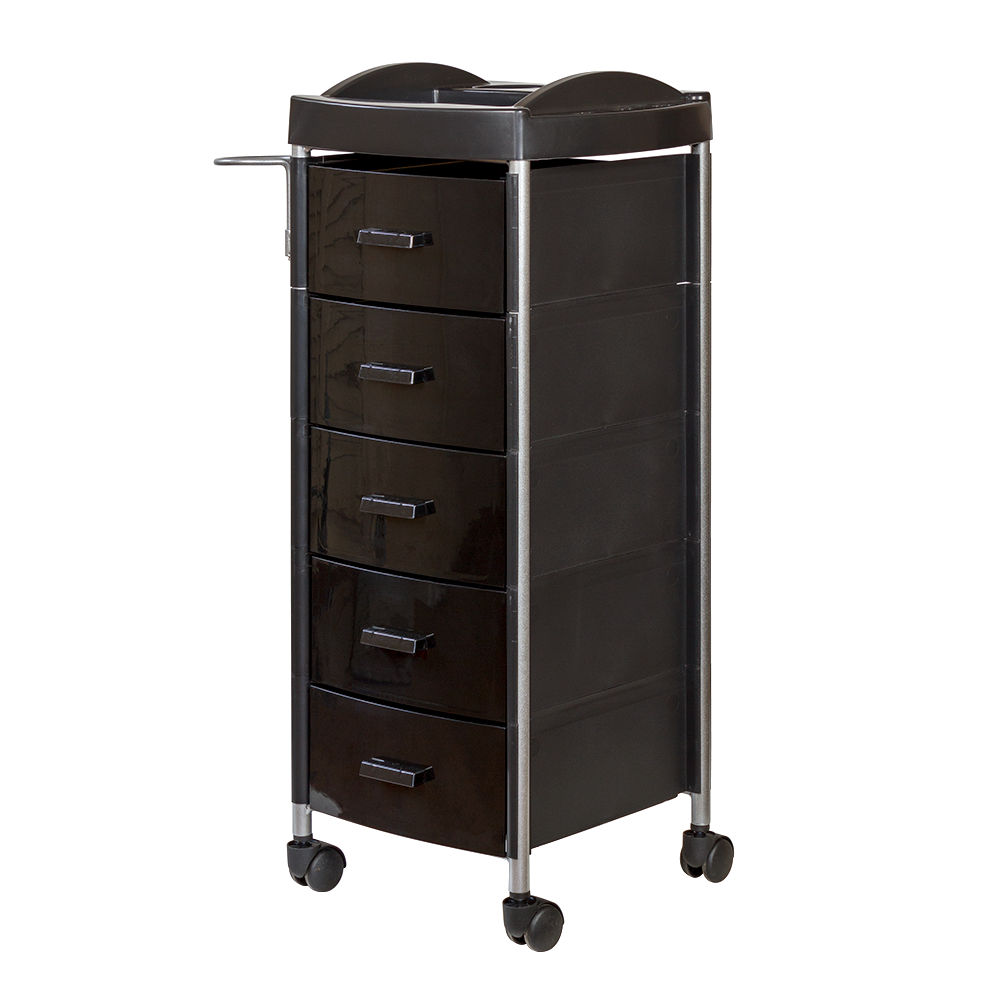 Тележка парикмахерская Глорис-03, черный