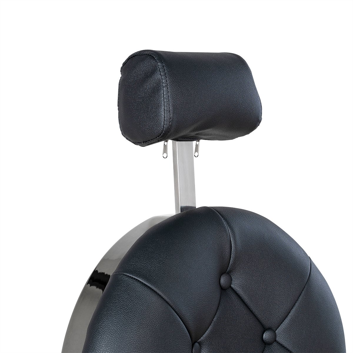 Мужское кресло барбер МД-9118, каркас тонированный хром