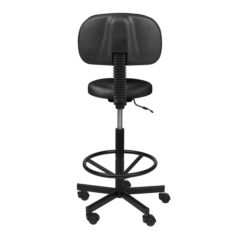 Стул мастера АСТЕК высокий с опорой для ног и спинкой