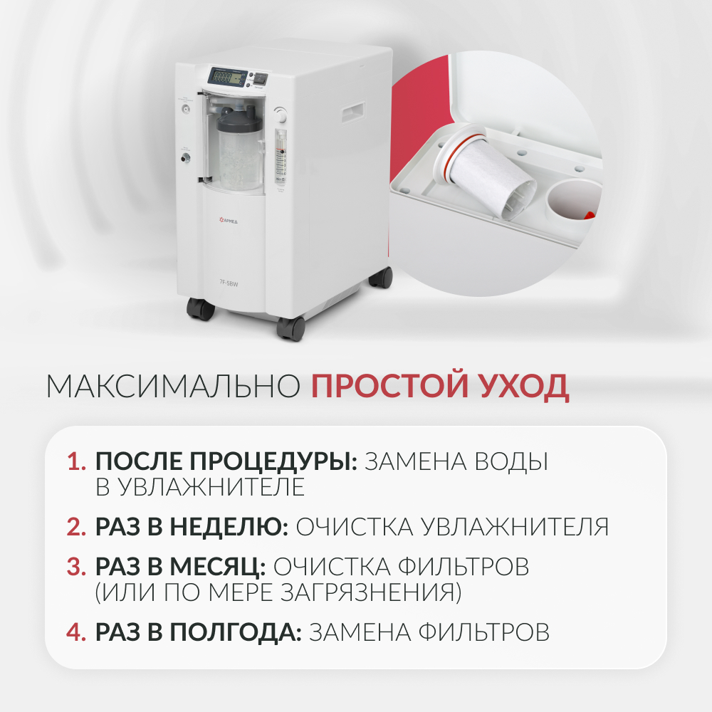 Концентратор кислорода Армед 7F-5BW