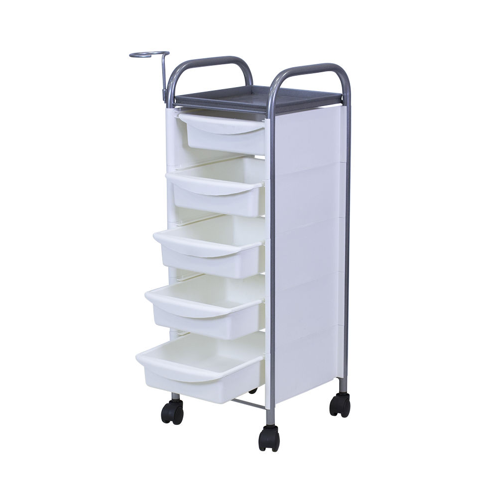 Тележка парикмахерская М-02, белый