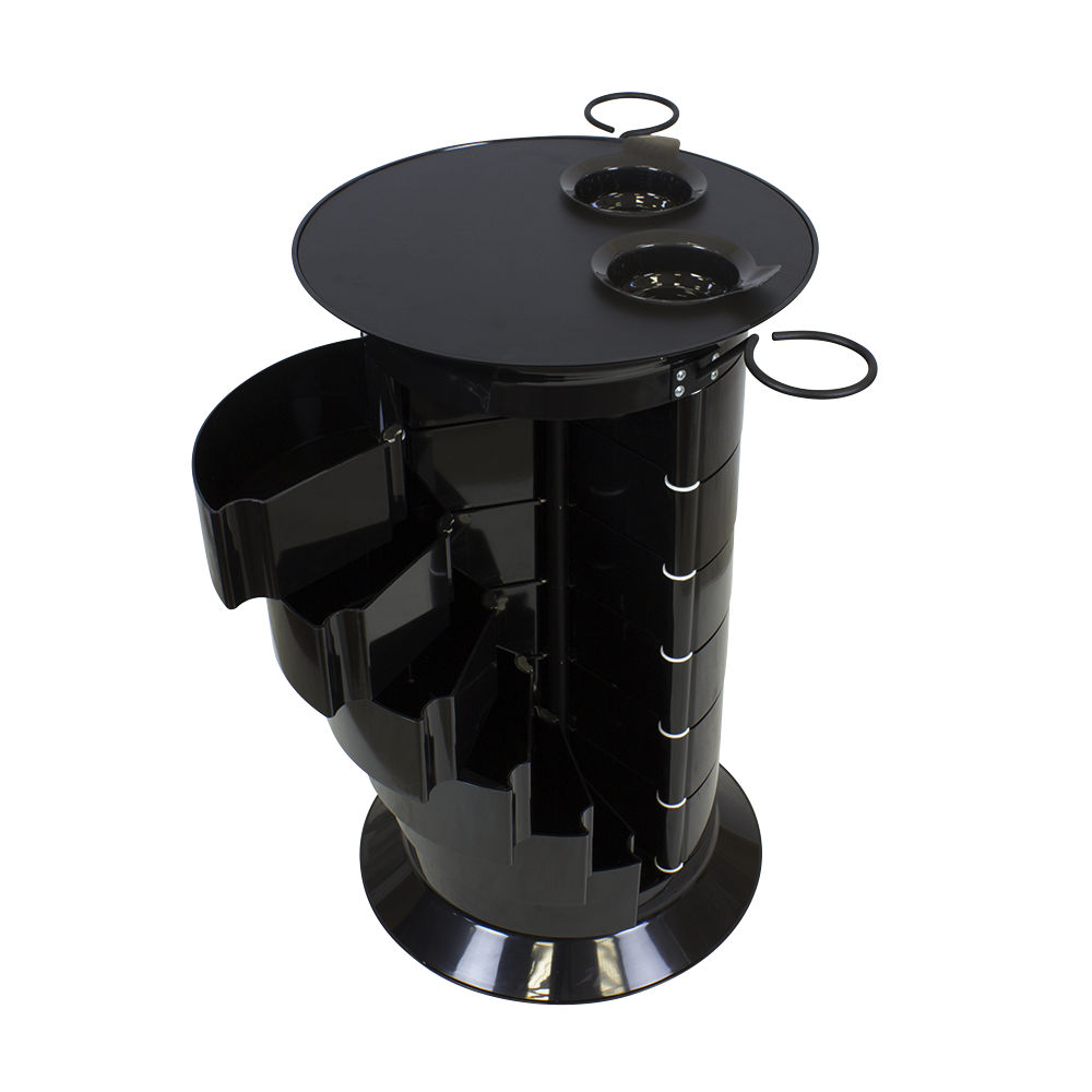 Парикмахерская тележка GiroCo Doble, черный