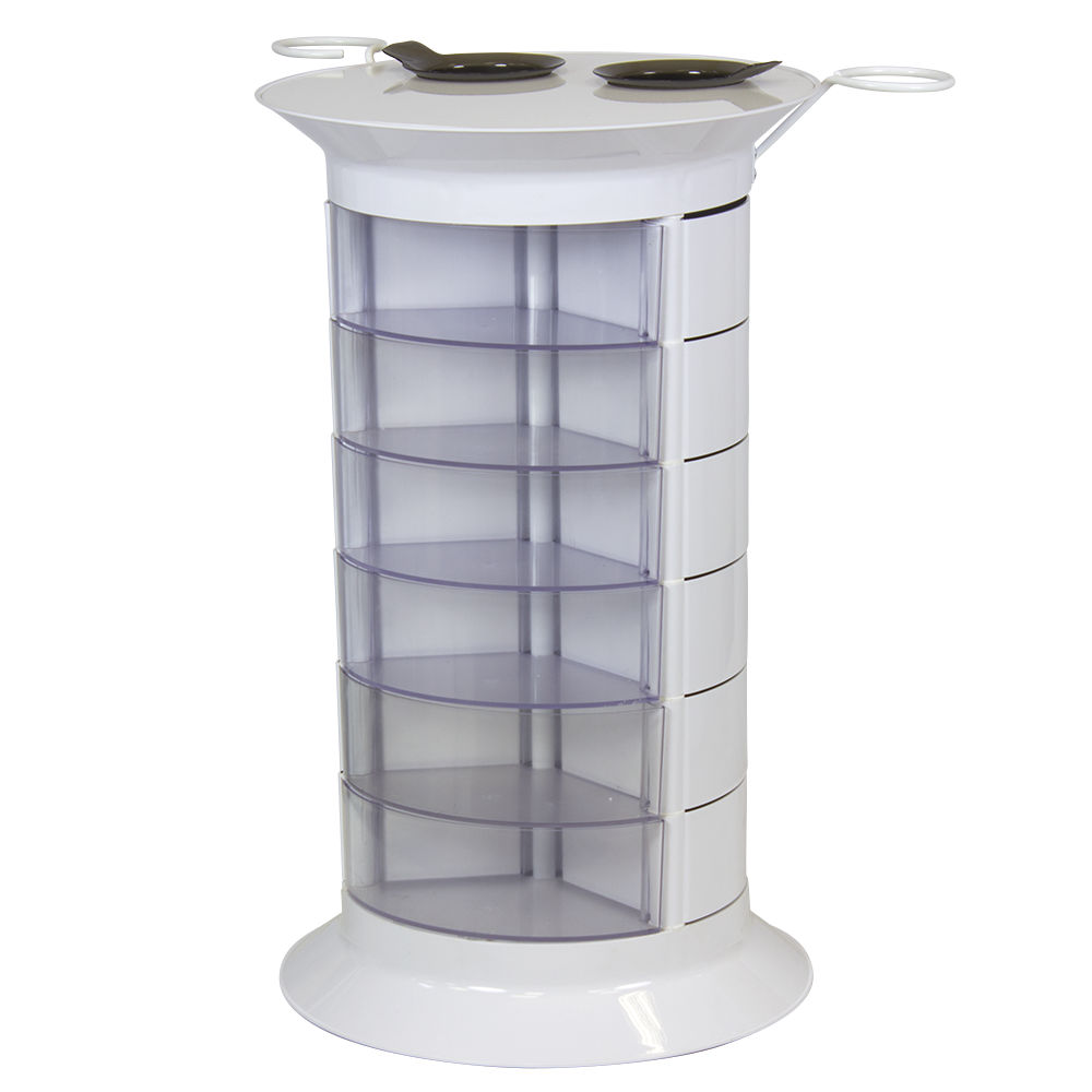 Парикмахерская тележка GiroCo Doble Plus, белый