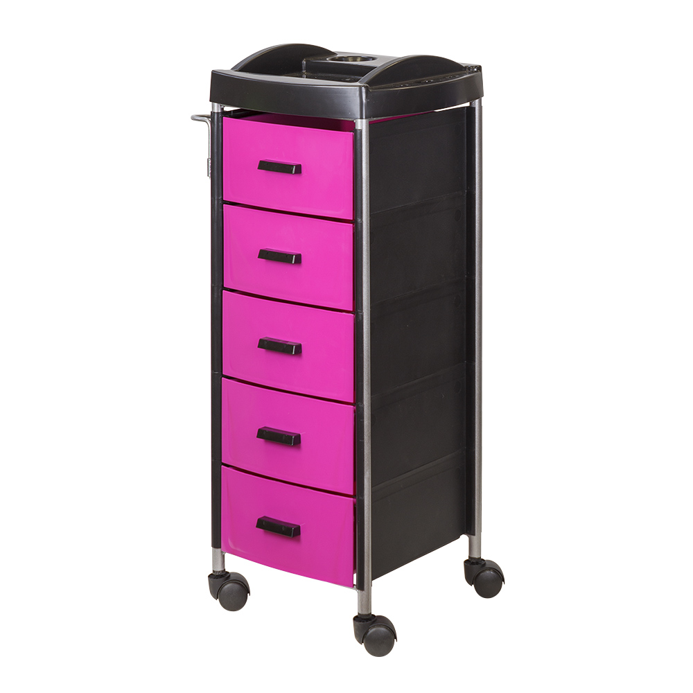 Тележка парикмахерская Глорис-03, черный