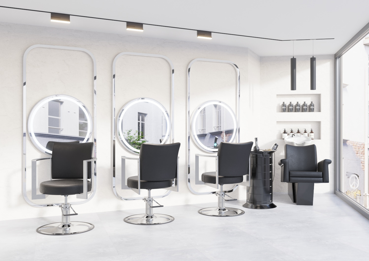 Парикмахерское кресло Хилтон