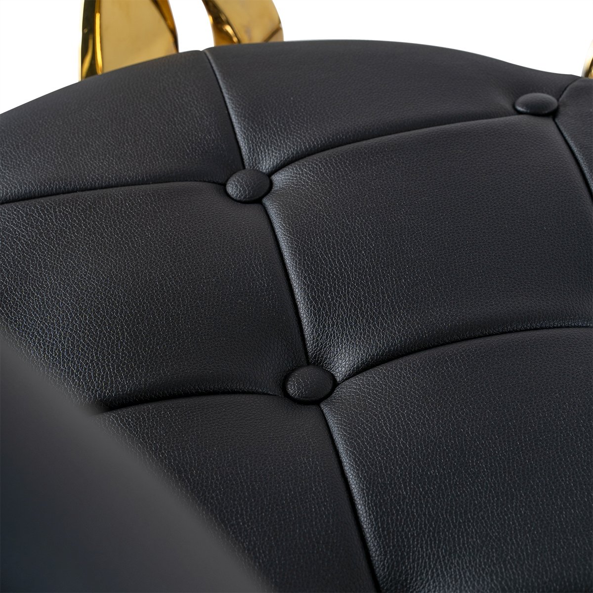 Мужское кресло барбер МД-9119, каркас золото