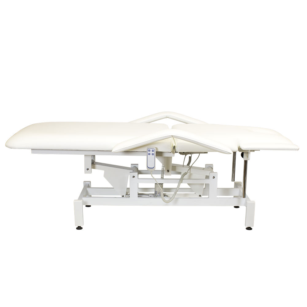 Косметологическая кушетка МД-850 (Элегия-2А), слоновая кость, 2 мотора