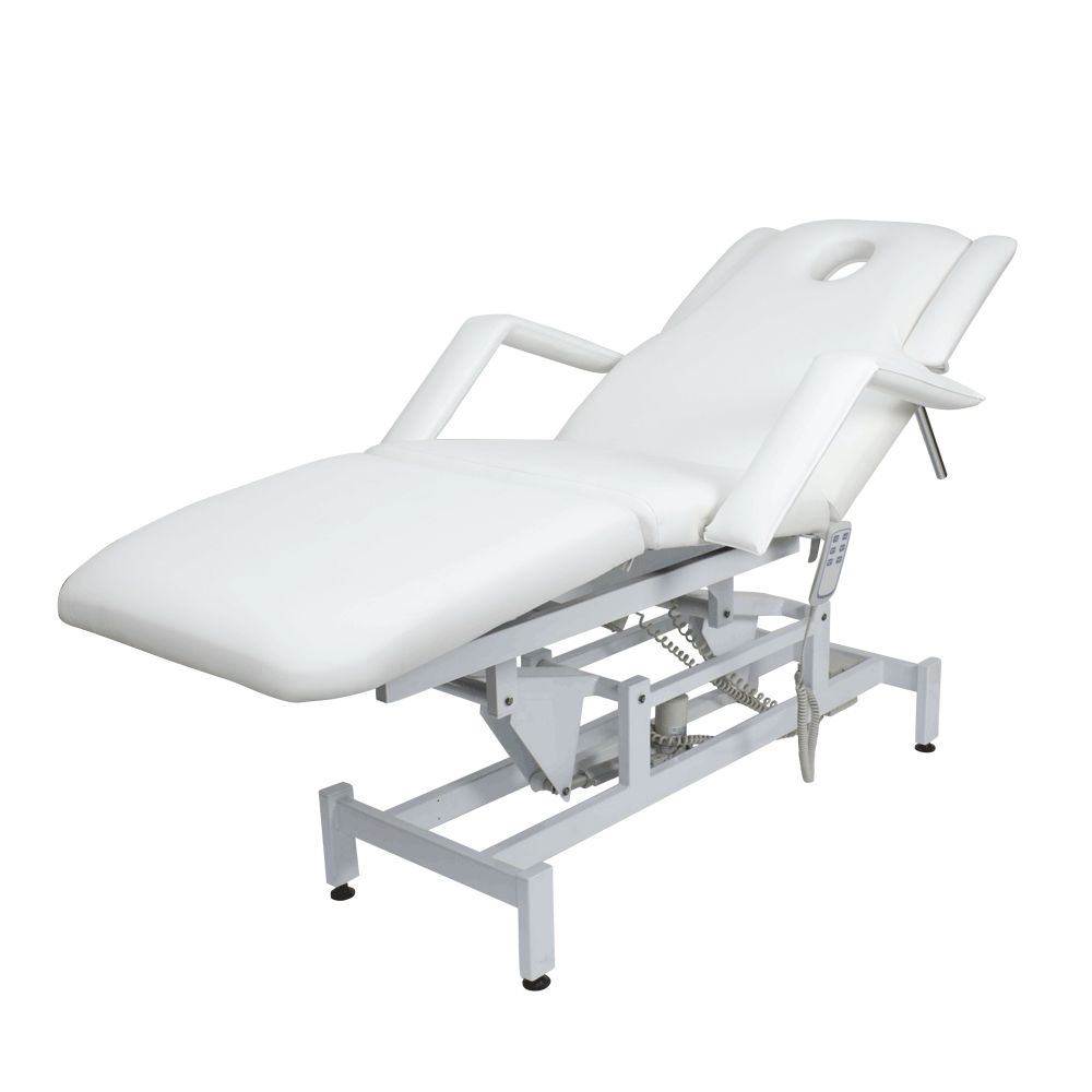 Кушетка массажная МД-849 (Элегия-3А) Серебристый, 3 мотора