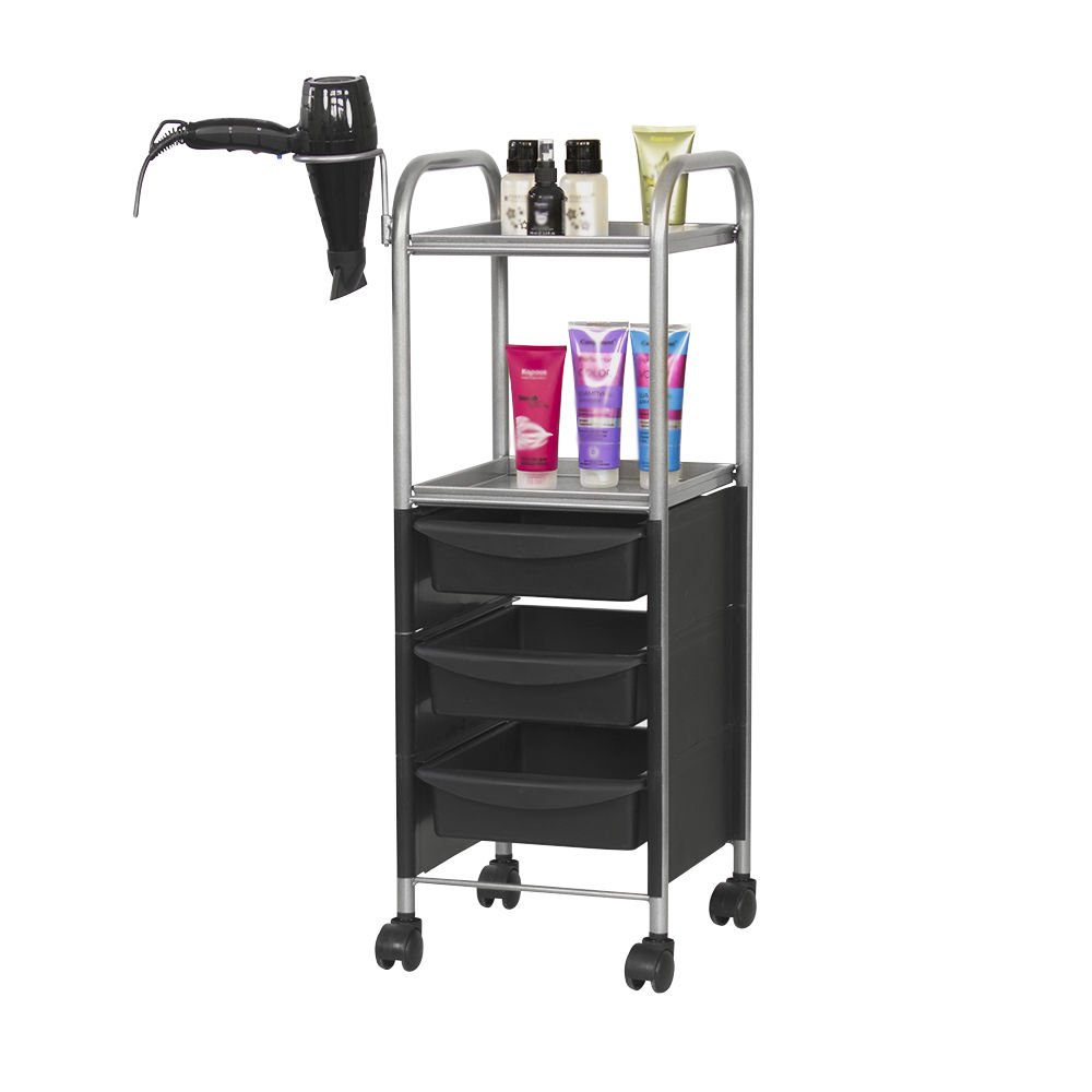 Тележка парикмахерская М-09, черный