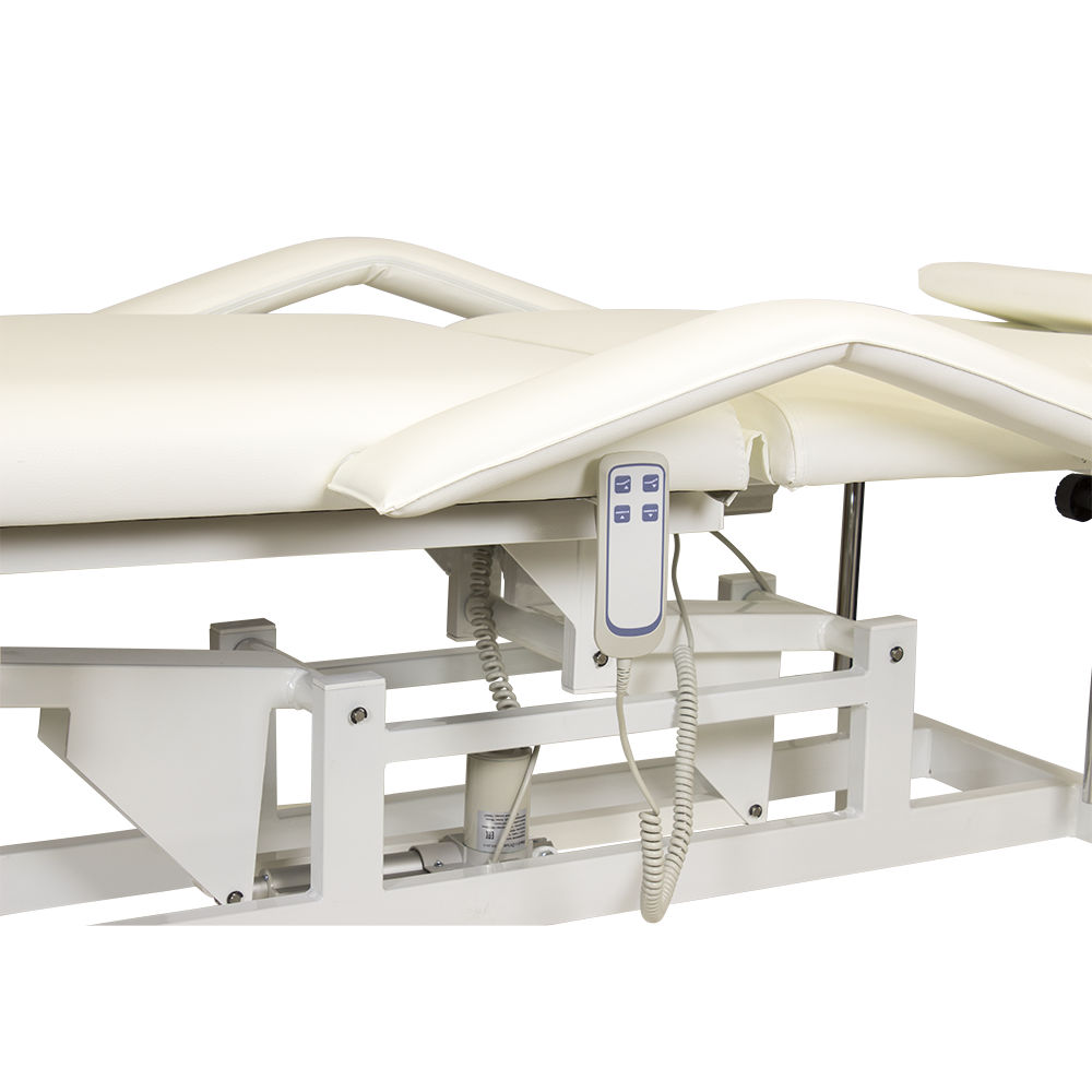 Косметологическая кушетка МД-850 (Элегия-2А), слоновая кость, 2 мотора