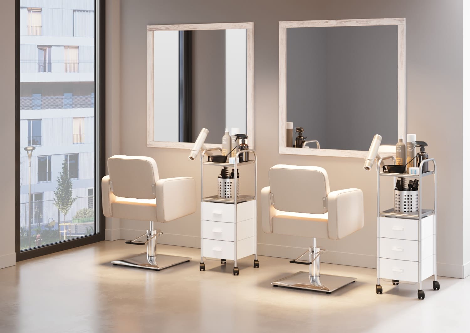 Парикмахерское зеркало Марсель