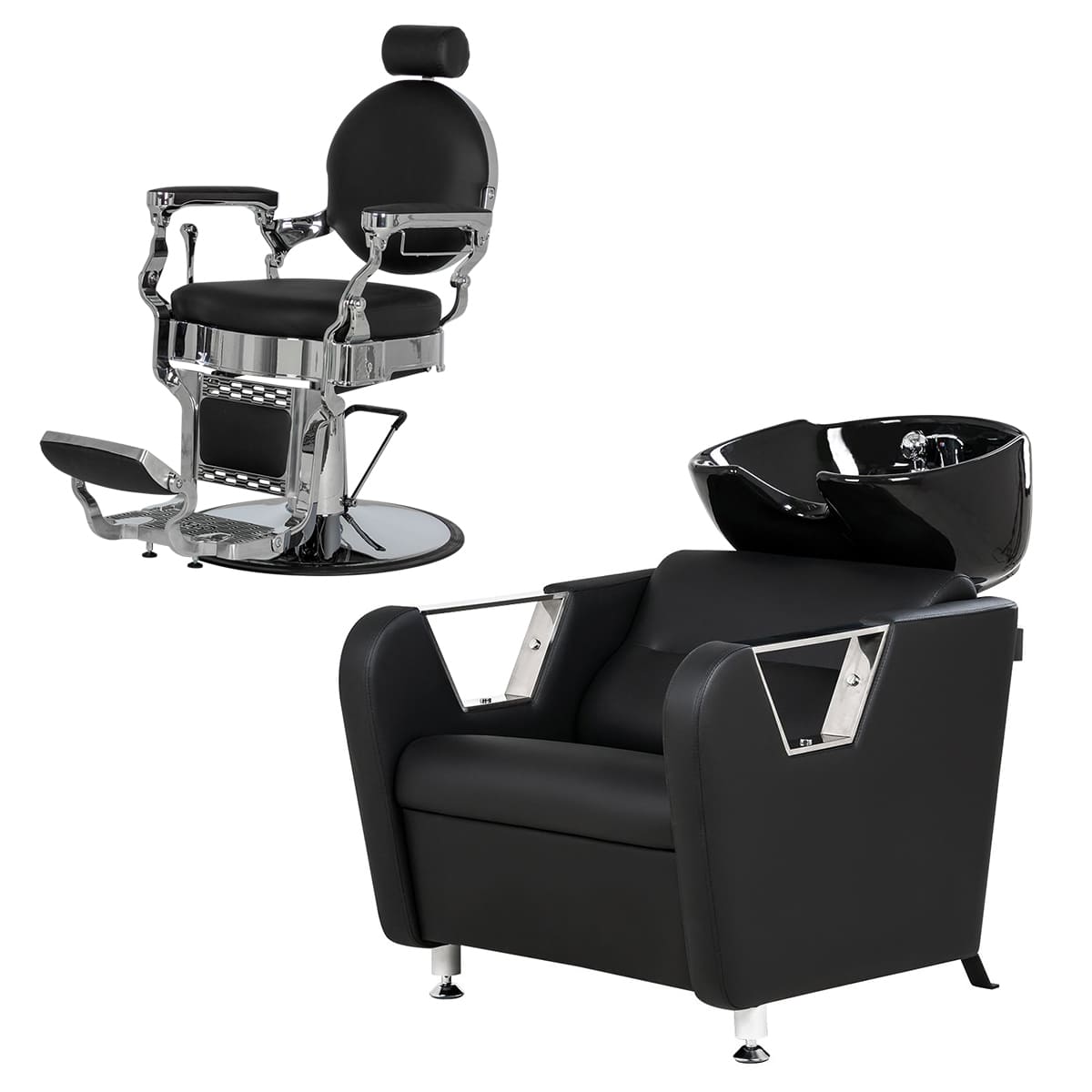 Парикмахерский комплект Ричард (кресло+мойка)