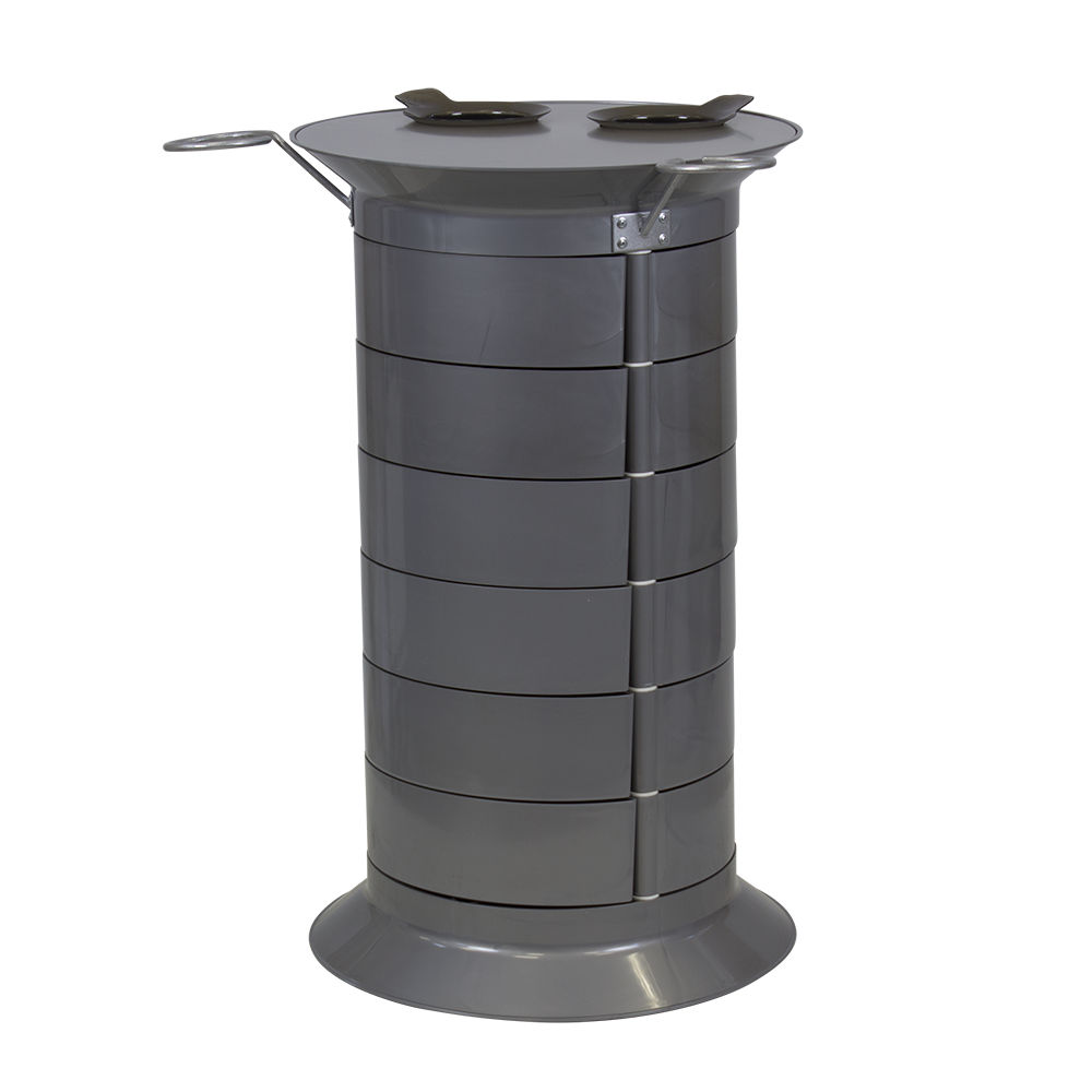 Парикмахерская тележка GiroCo Doble, серый