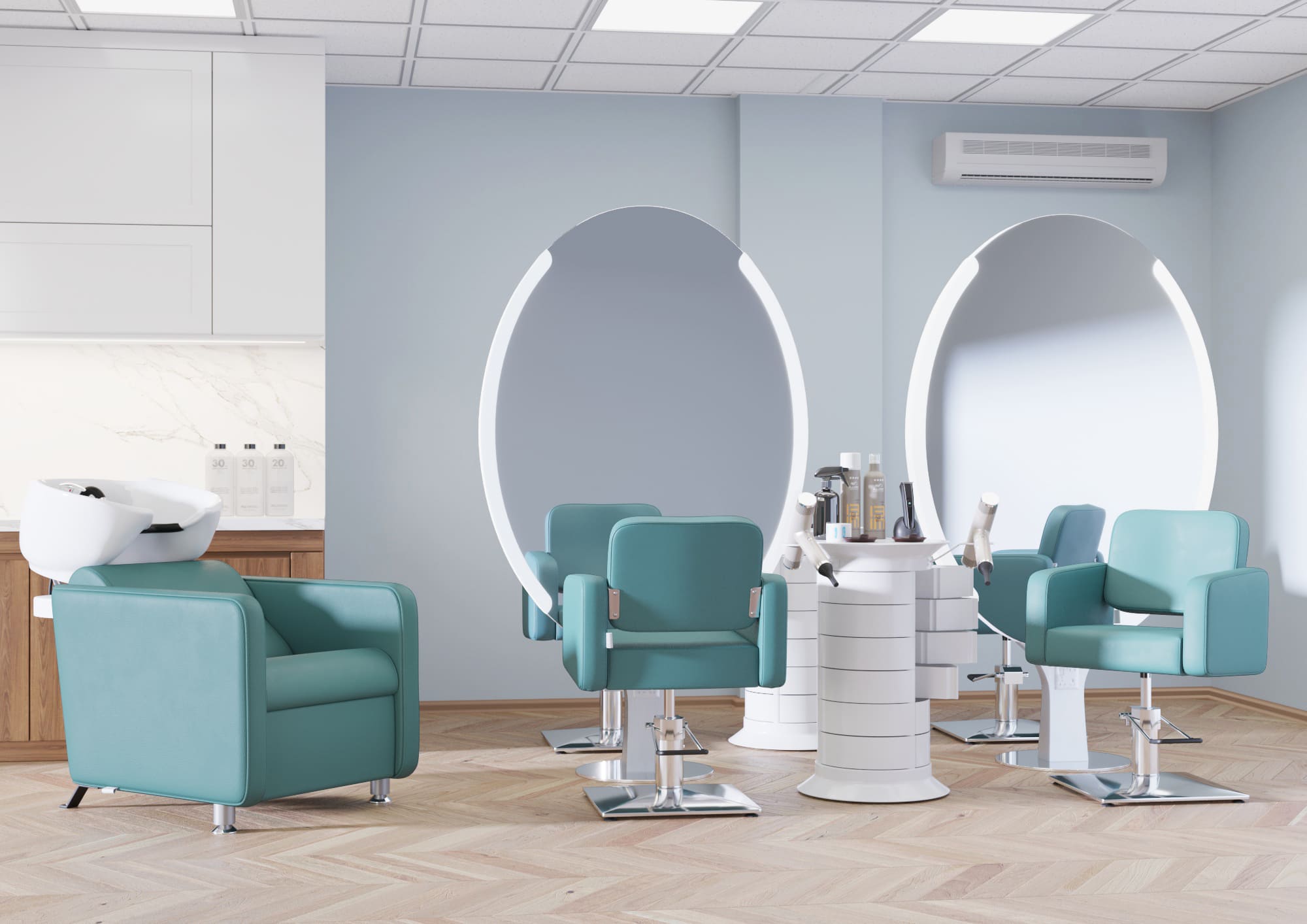 Комплект Кубо (кресло + мойка)