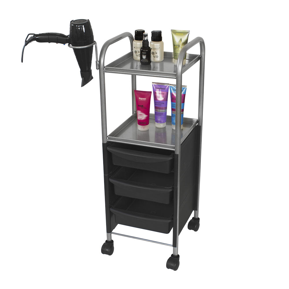 Тележка парикмахерская М-09, черный