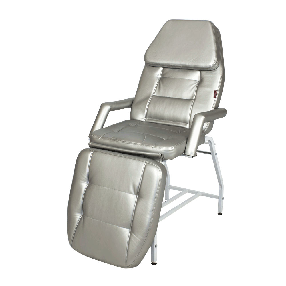 Косметологическая кушетка РЕЛАКС Серебро