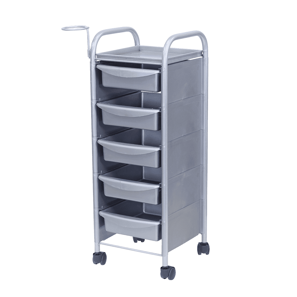 Тележка парикмахерская М-02, серый